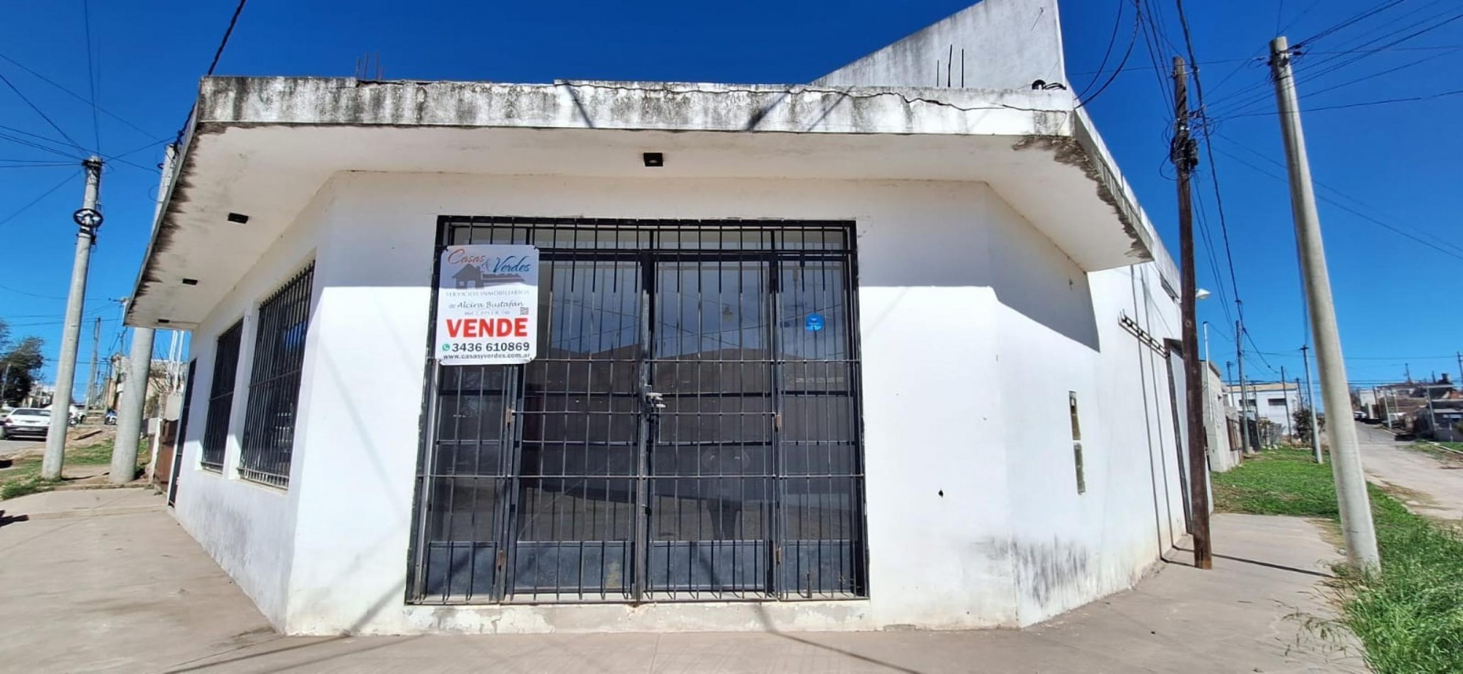 OPORTUNIDAD DE INVERSION: Local comercial en ESQUINA + Amplio GALPON doble altura + CASA