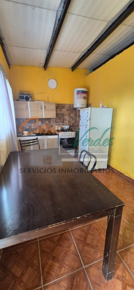 VENTA , casa economica, 1 dorm, terreno, servicios, perfecto de papeles