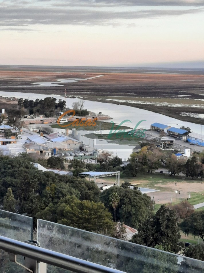 TANGO, depto 10mo. Piso tipo C , esquina vista plena al Rio