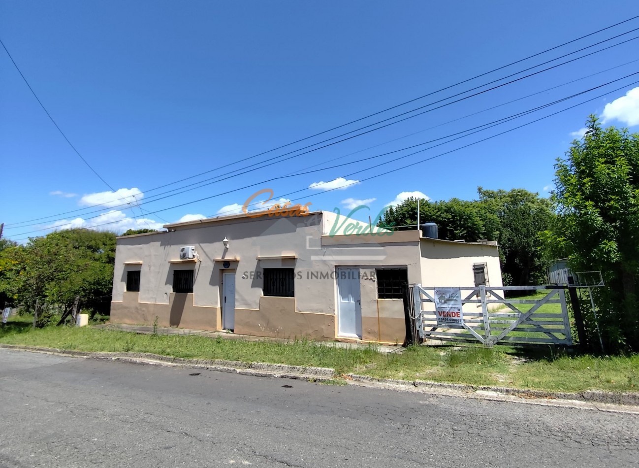 VENTA casa + depto + lote terreno con TODOS los servicios, muy buena ubicacion