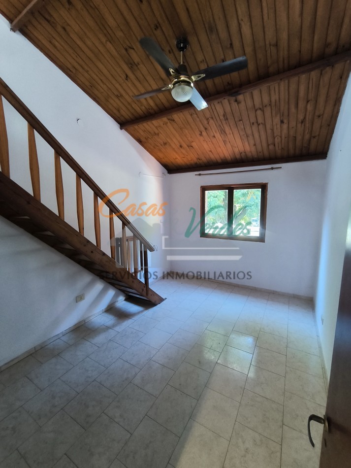 VENTA Depto 2 dorm, 1er piso por escaleras
