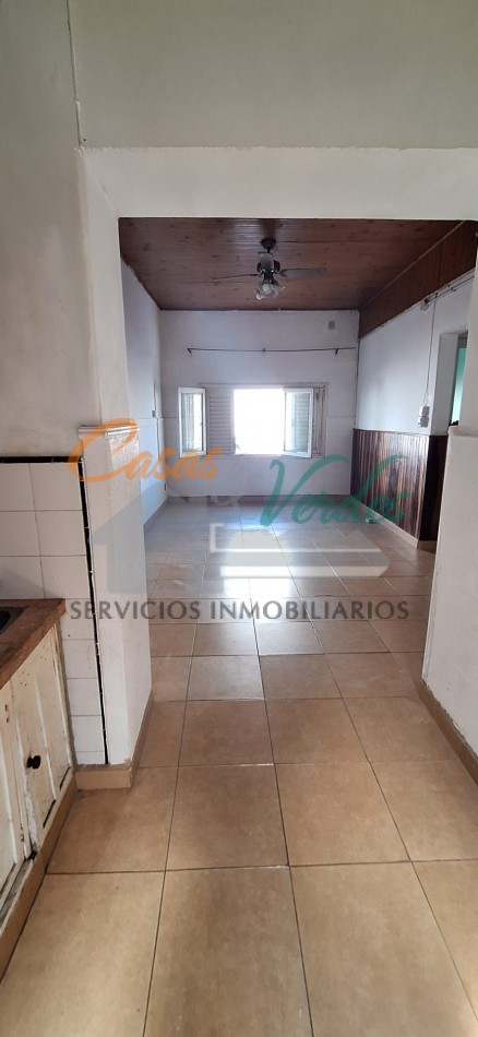 ALQUILER, casa de 1 dorm con pequeño patio y gas natural