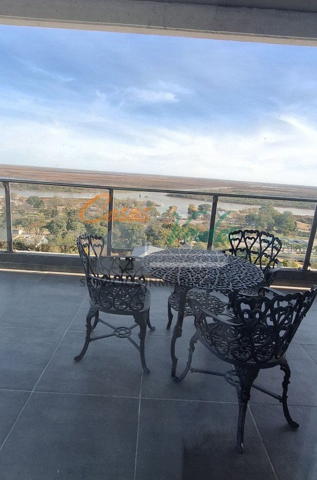 TANGO, depto 10mo. Piso tipo C , esquina vista plena al Rio