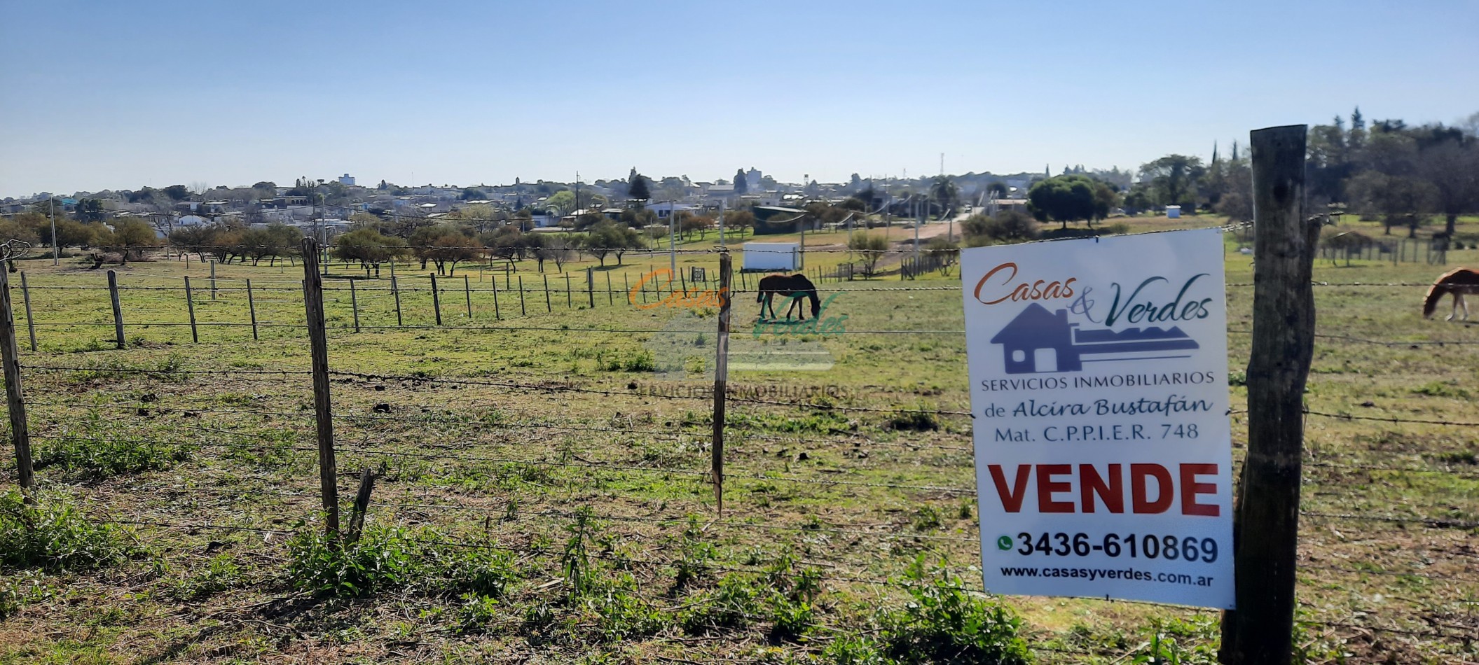 LOTE EN ESQUINA, muy buenas medidas, excelente entorno y vistas, zona en desarrollo, a 1 cuadra de Bvar Brown.-