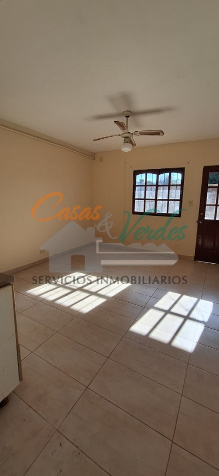 ALQUILER duplex , dos dorm. dos baños, cochera , gas natural