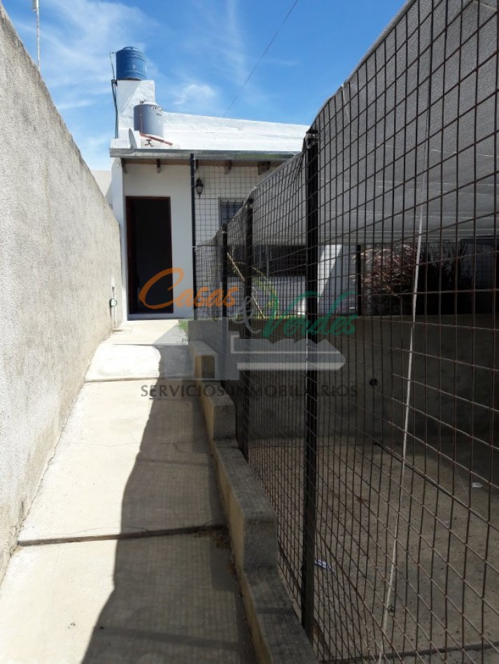 ALQUILER, hermosa casita de 1 dorm con patio y gas natural