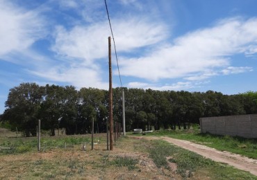 ULTIMO LOTE , zona en crecimiento, servicios de luz, agua y cloacas. terrenos nivelados.- lote de 12 frente x 20 total 240m2 aprox.