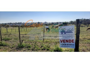 LOTE EN ESQUINA, muy buenas medidas, excelente entorno y vistas, zona en desarrollo, a 1 cuadra de Bvar Brown.-