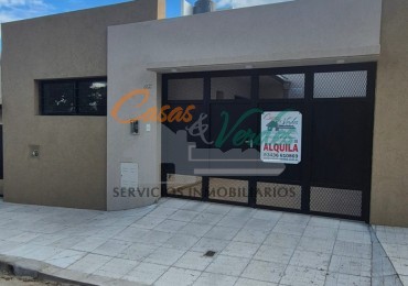 ALQUILER, casa 2 dorm a ESTRENAR, con todos los servicios