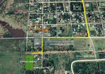 Venta, hermoso terreno de 5000m2 ANTELO