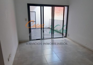 VENTA depto 1 dorm. planta baja, patio, gas natural